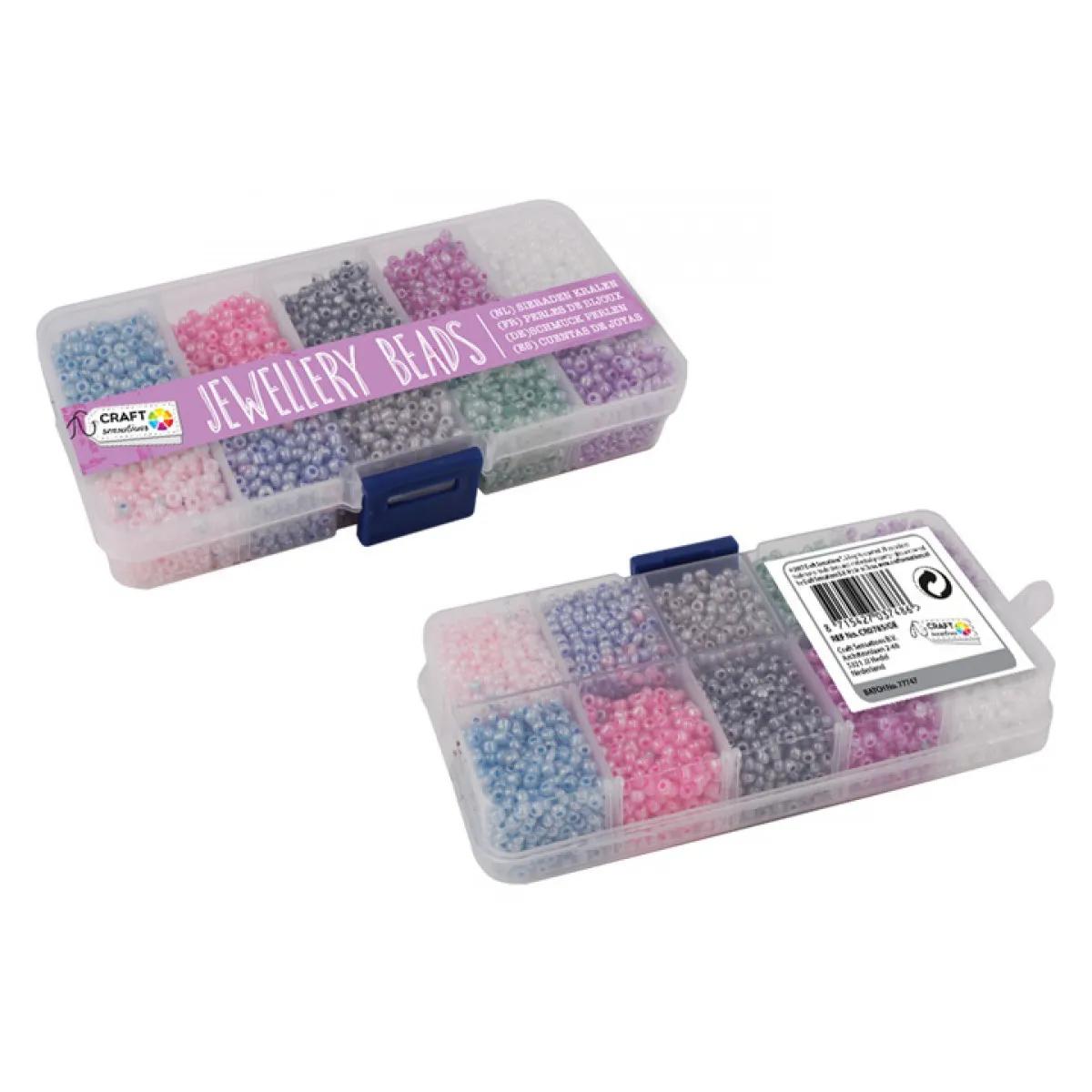 Plastične perlice u boji 10 BOJA 