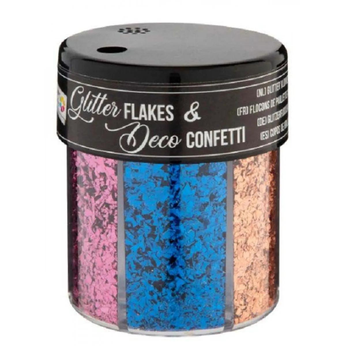 Kreativni set pahuljice i konfete GLITTER 