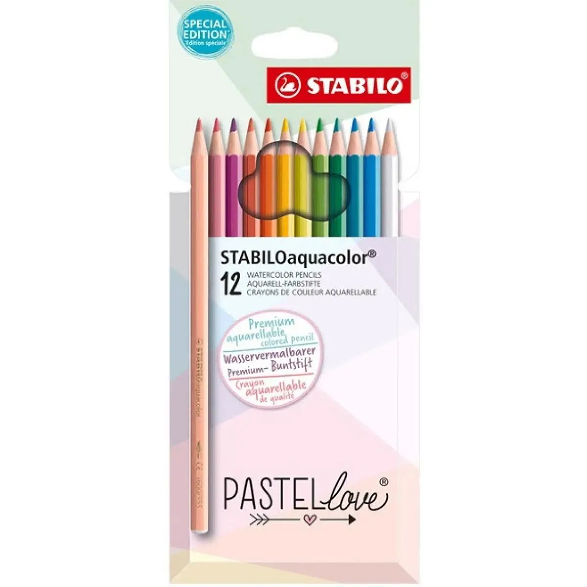 STABILO PASTELLOVE AQUACOLOR BOJICE 1/12 