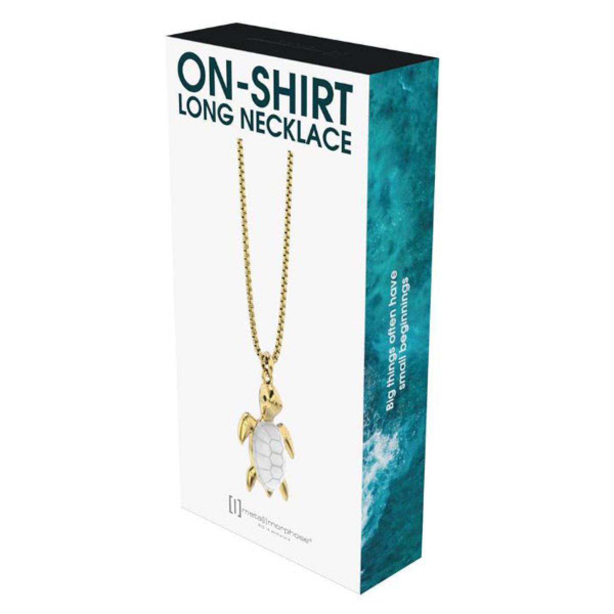 Ogrlica od metala TURTLE/WHITE BODY (više vrsta) 