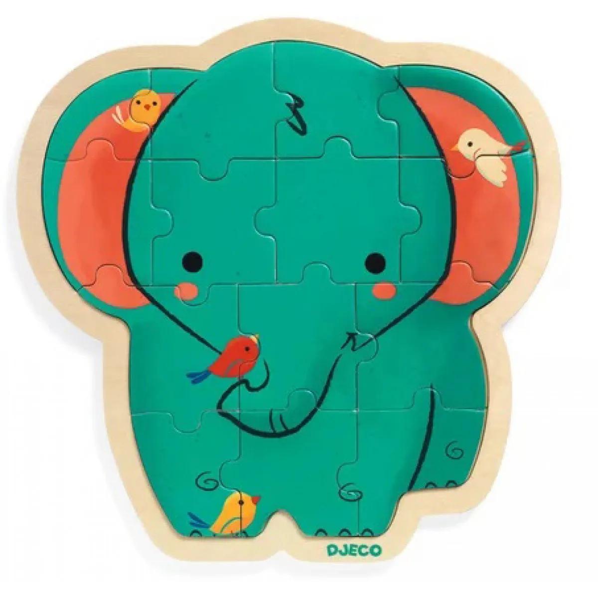 Puzzle za decu SLON - 14kom 