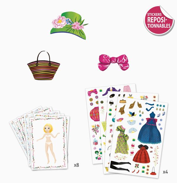 Kreativni set papirne lutkice FASHION 