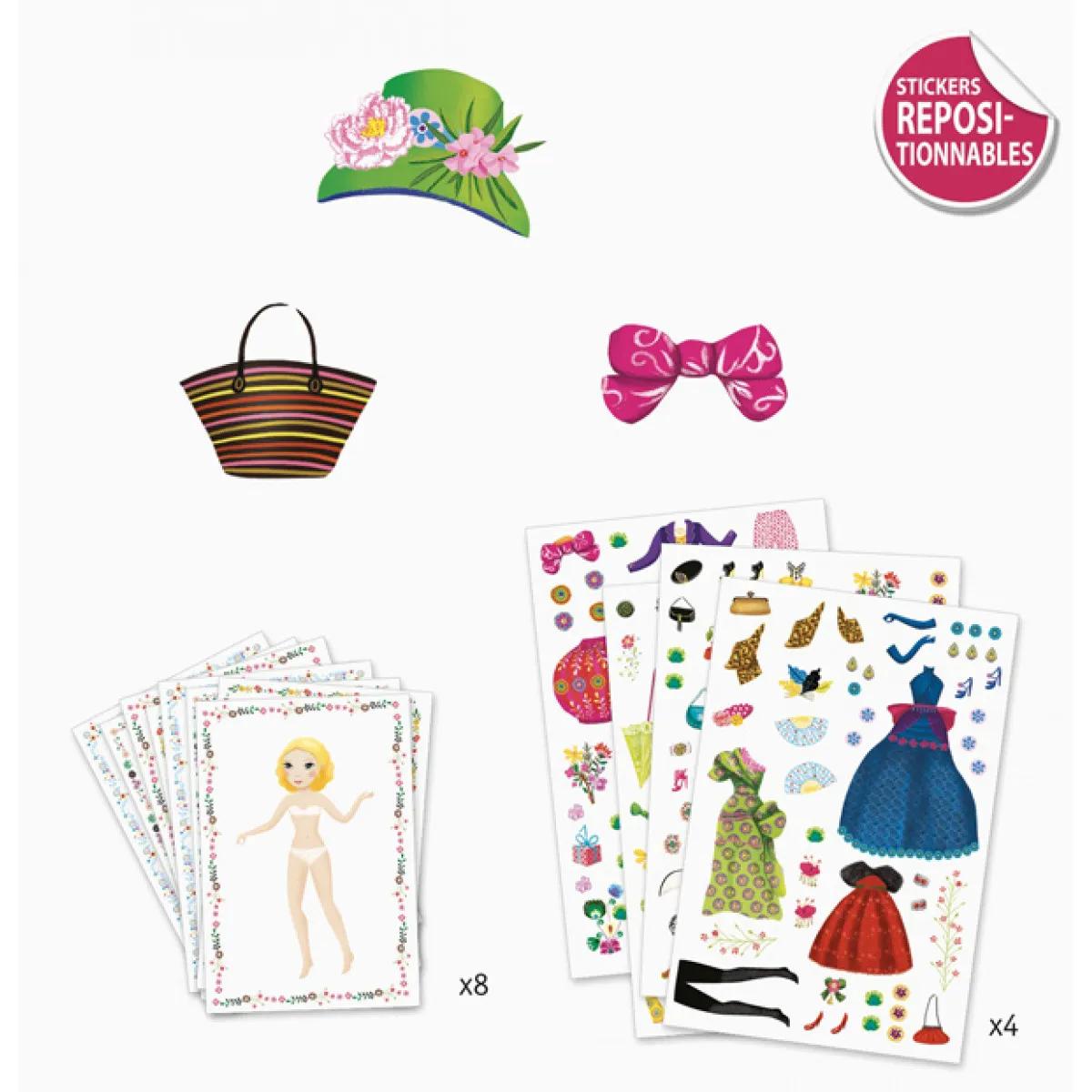 Kreativni set papirne lutkice FASHION 