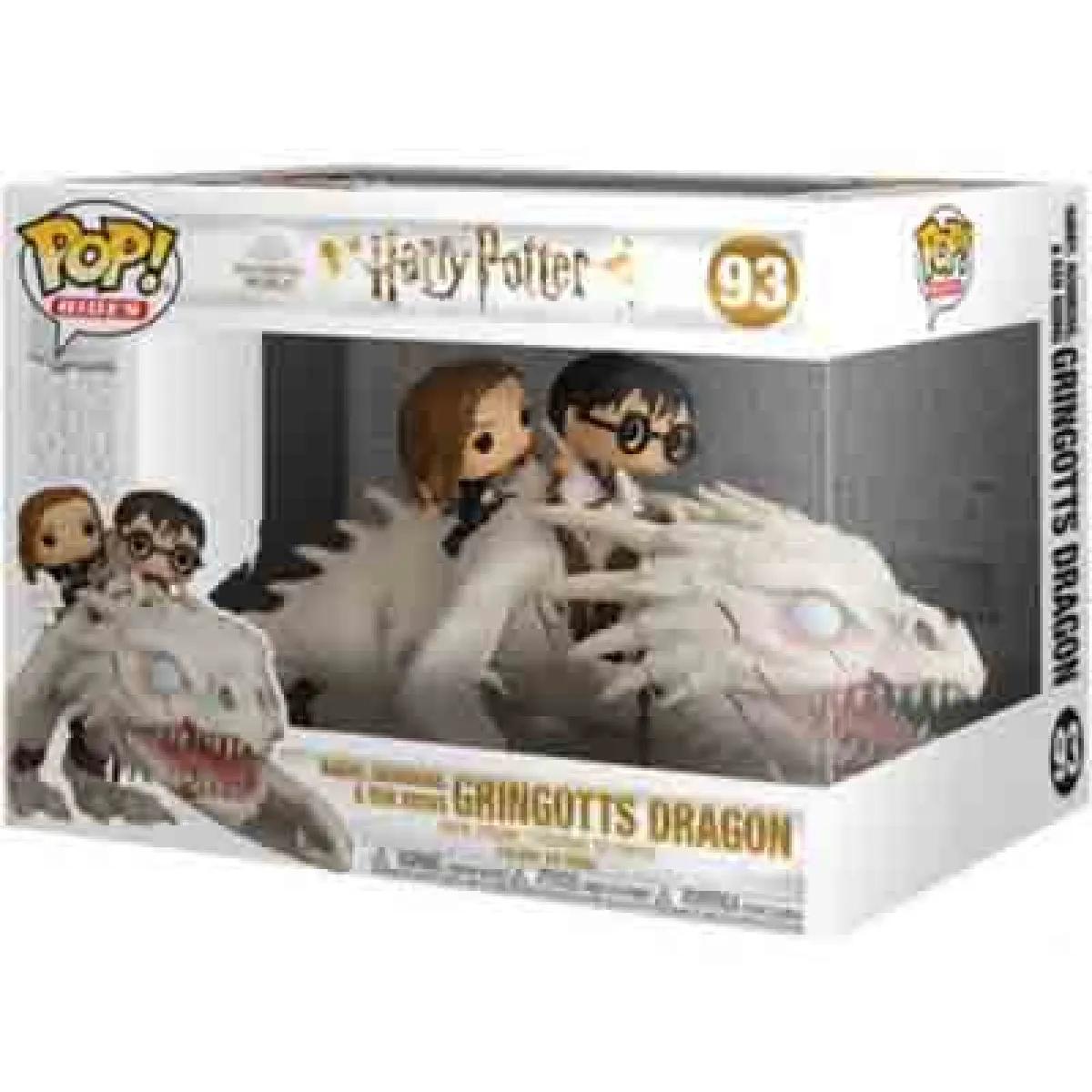 Figurica HARRY POTTER POP!  RIDES - DRAGON W/HARRY, RON, & HERMIONE 