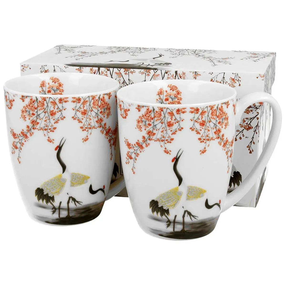 Šolje 2 CLASSIC MUGS SAKURA & CRANES 