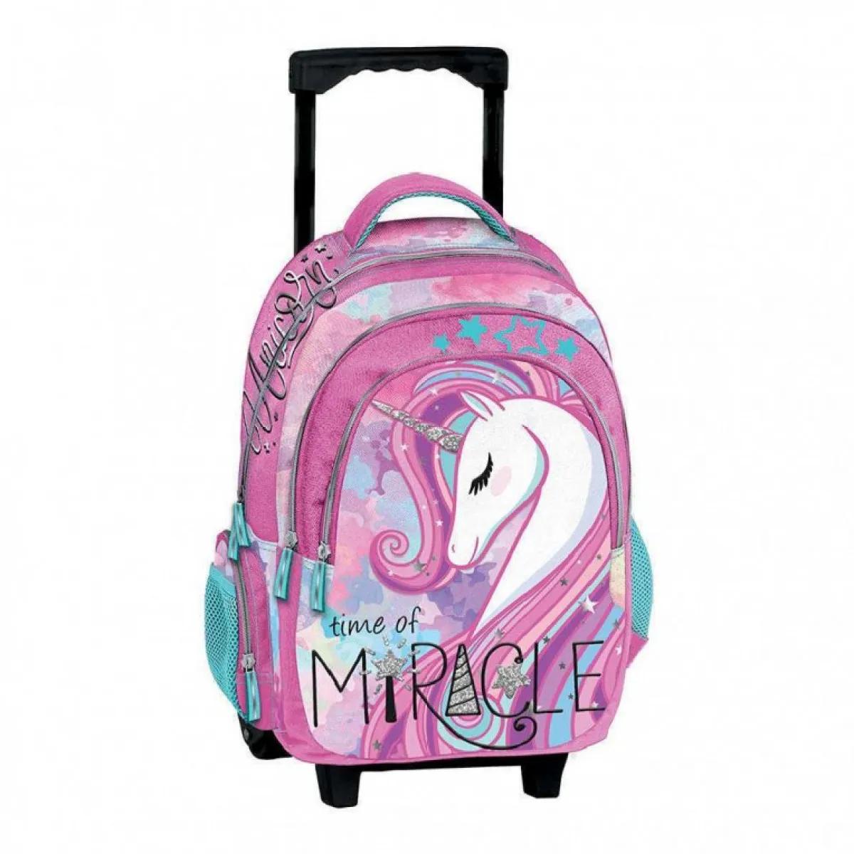 Školski ranac sa kolicima JEDNOROG 