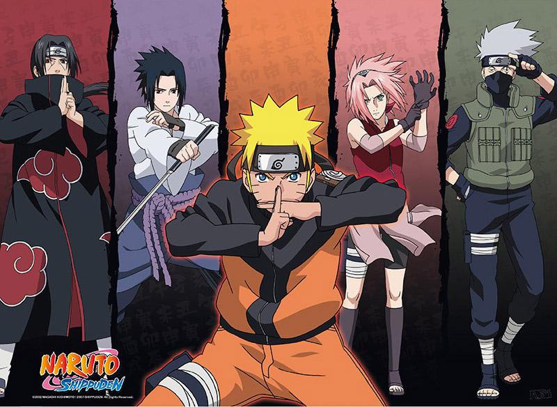 Set dva postera NARUTO SHIPPUDEN 