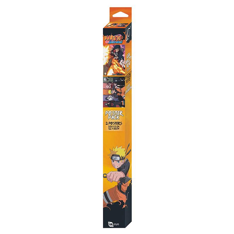 Set dva postera NARUTO SHIPPUDEN 