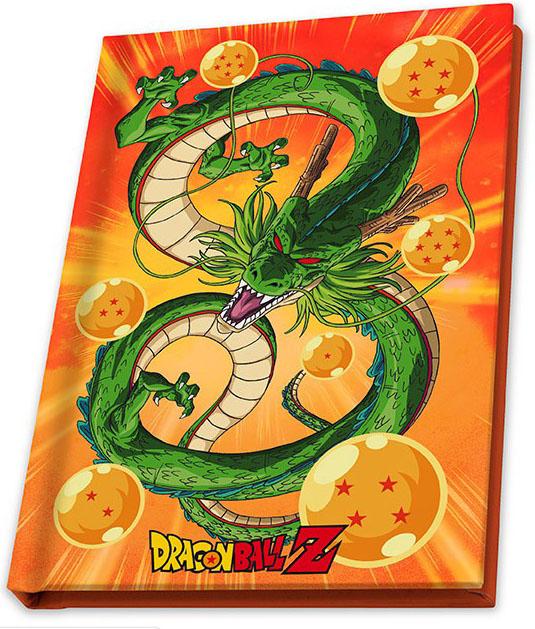 DRAGON BALL poklon set, notes, bedž i čaša 400ml 