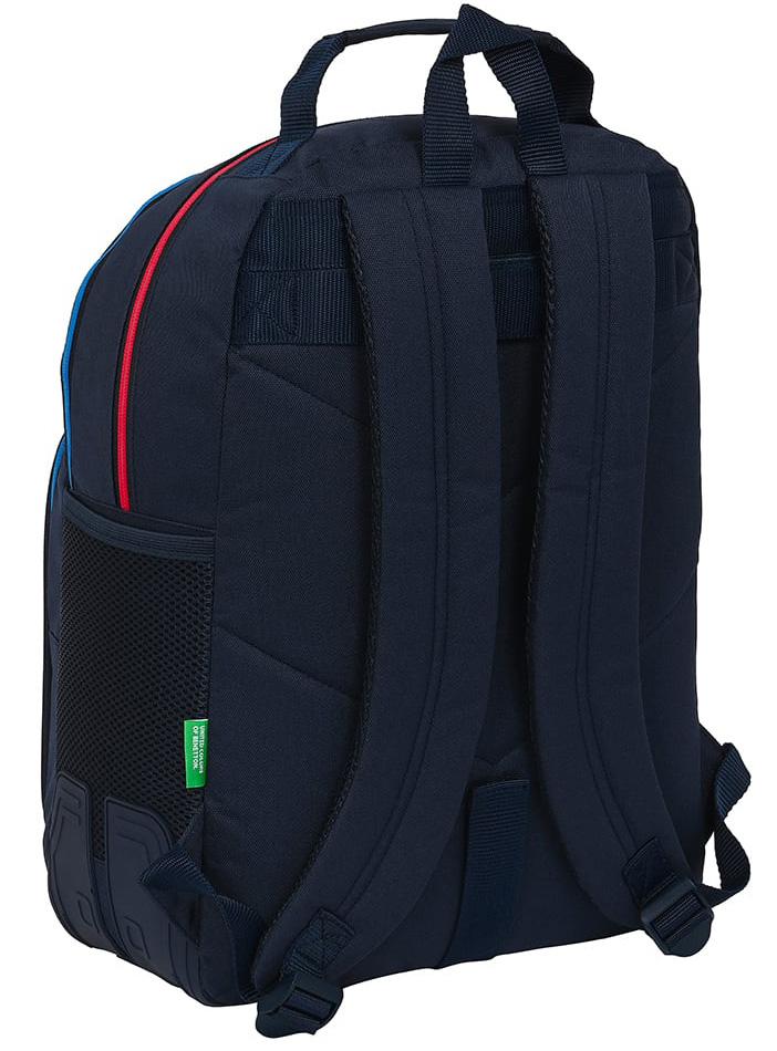 Ranac školski sa dve pregrade BENETTON - SIXTIES 