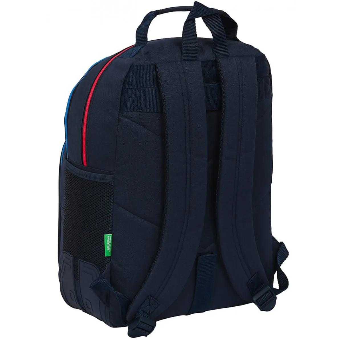 Ranac školski sa dve pregrade BENETTON - SIXTIES 