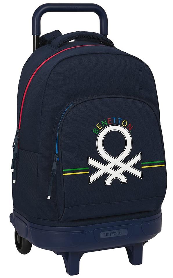 Ranac školski sa kolicima BENETTON - SIXTIES 