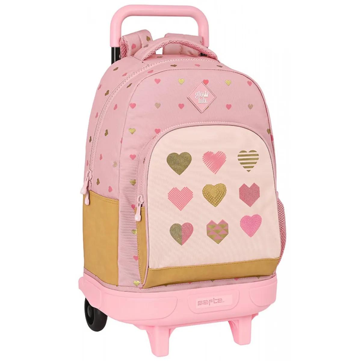 Ranac školski sa kolicima GLOWLAB - SRCA 
