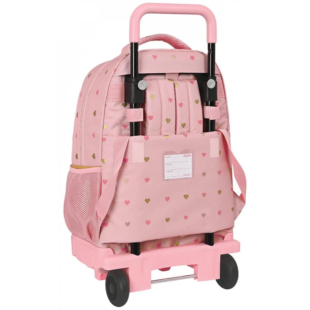 Ranac školski sa kolicima GLOWLAB - SRCA 