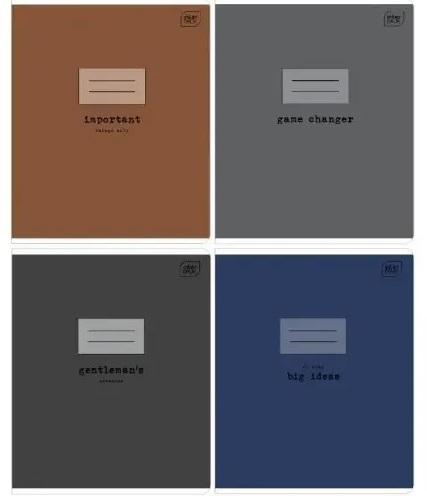 Sveska A5 na kvadratiće GENTLEMAN - VIŠE MOTIVA 