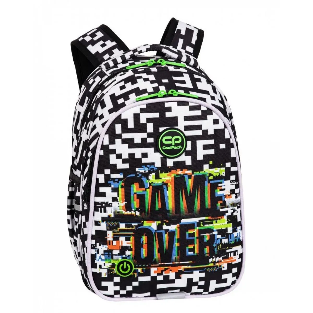 Školski ranac JIMMY LED Game over 