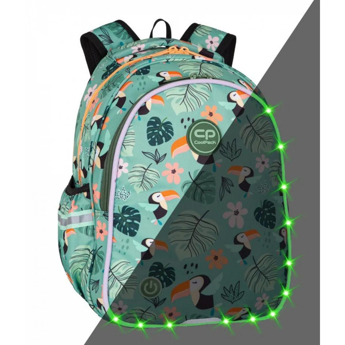 Školski ranac JIMMY LED Toucan 