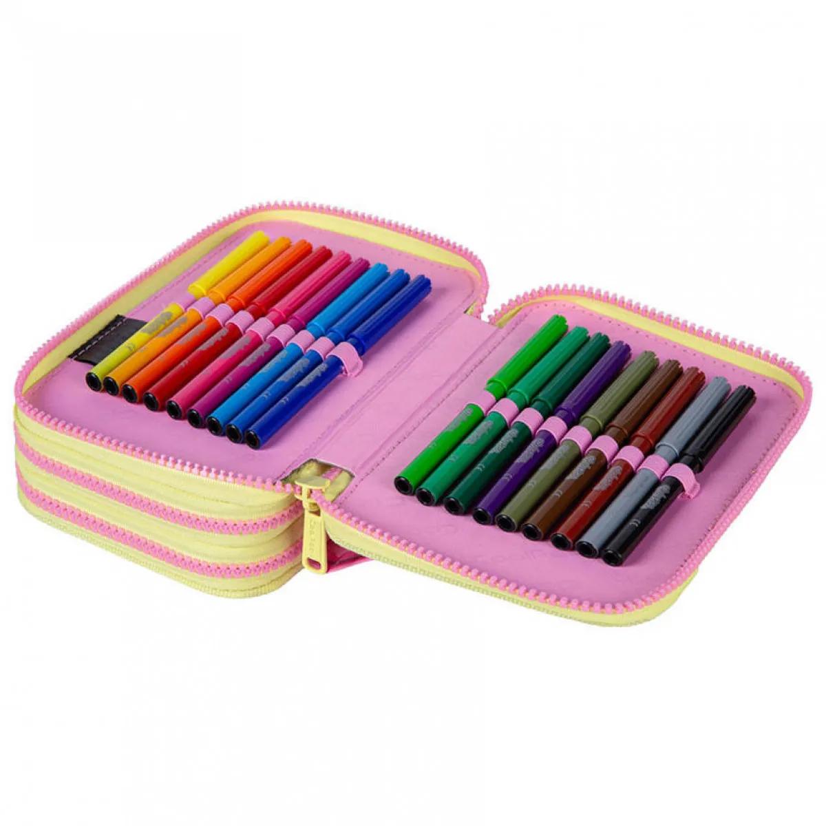 Pernica sa tri pregrade puna COOLPACK JUMPER GRADIENT Peach 