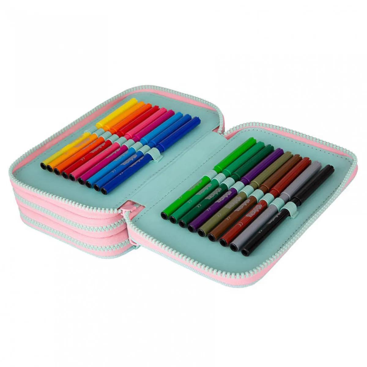 Pernica sa tri pregrade puna COOLPACK JUMPER GRADIENT Strawberry 