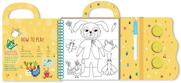 Kreativni set - magična vodena bojanka ŽIVOTINJE 