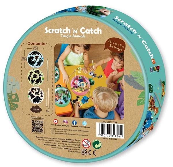 Kreativni set OGREBI I UHVATI - ŽIVOTINJE IZ DŽUNGLE 