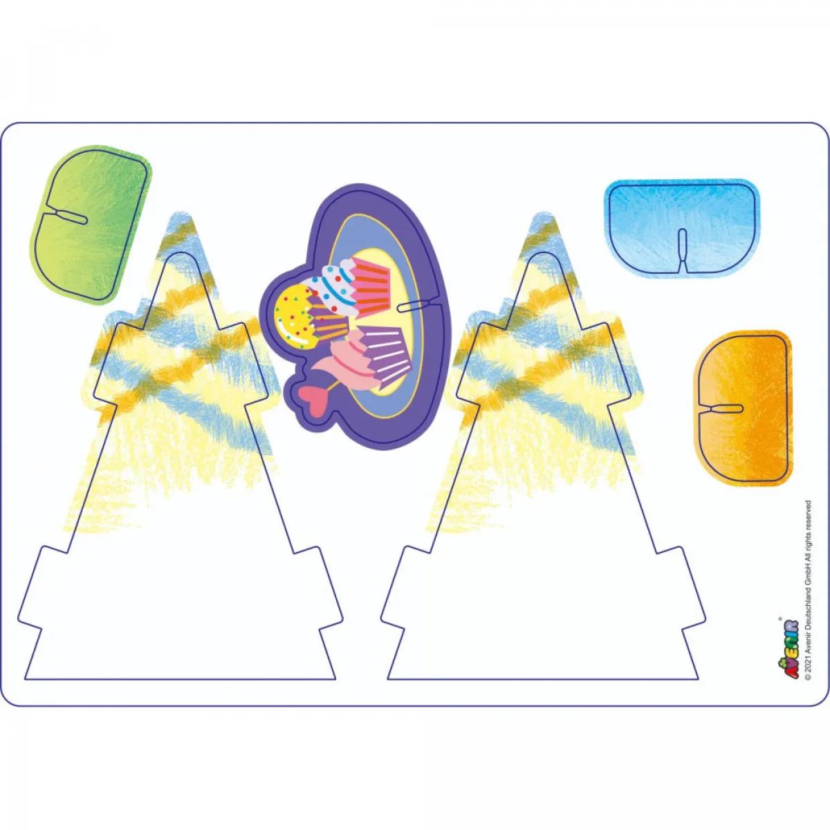Kreativni set sa 12 voštanih bojica GO PICNIC 