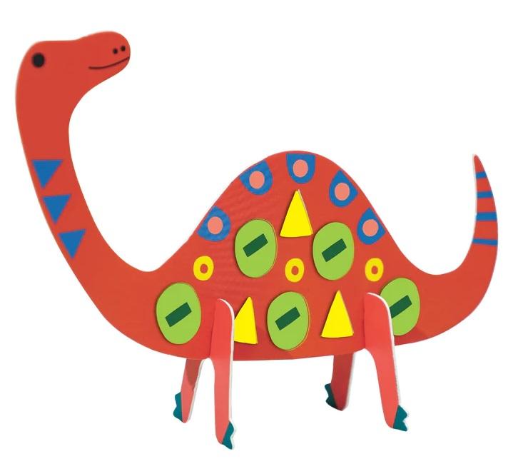 Kreativni set ZALEPI I IGRAJ SE - DINOSAURUSI 