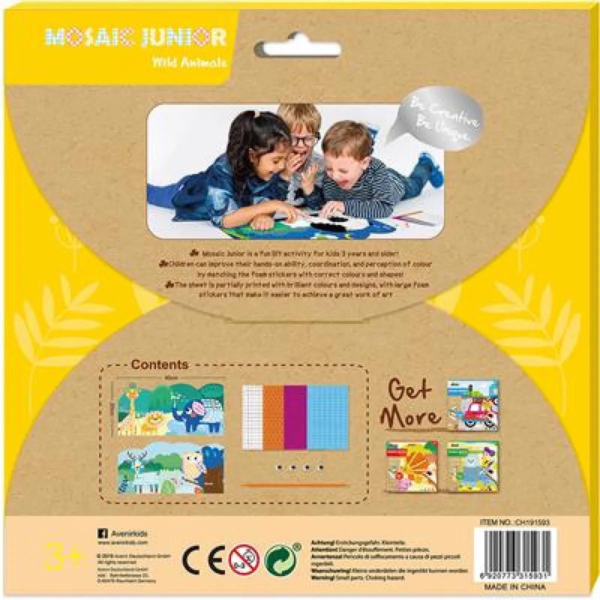 Kreativni set MOJA PRVA KNJIGA PRIČA - DIVLJE ŽIVOTINJE 