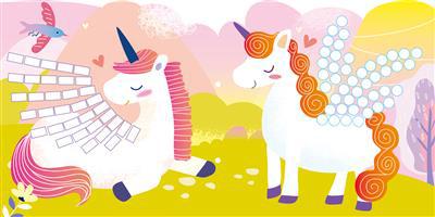 Kreativni set MOJA PRVA KNJIGA PRIČA - JEDNOROZI 