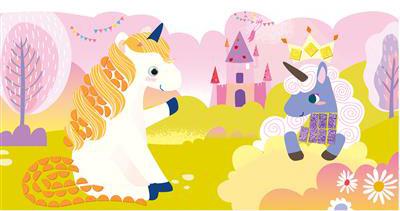 Kreativni set MOJA PRVA KNJIGA PRIČA - JEDNOROZI 