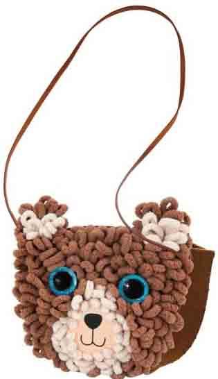 Kreativni set MOJA PRVA PLIŠANA TORBA - MEDA 