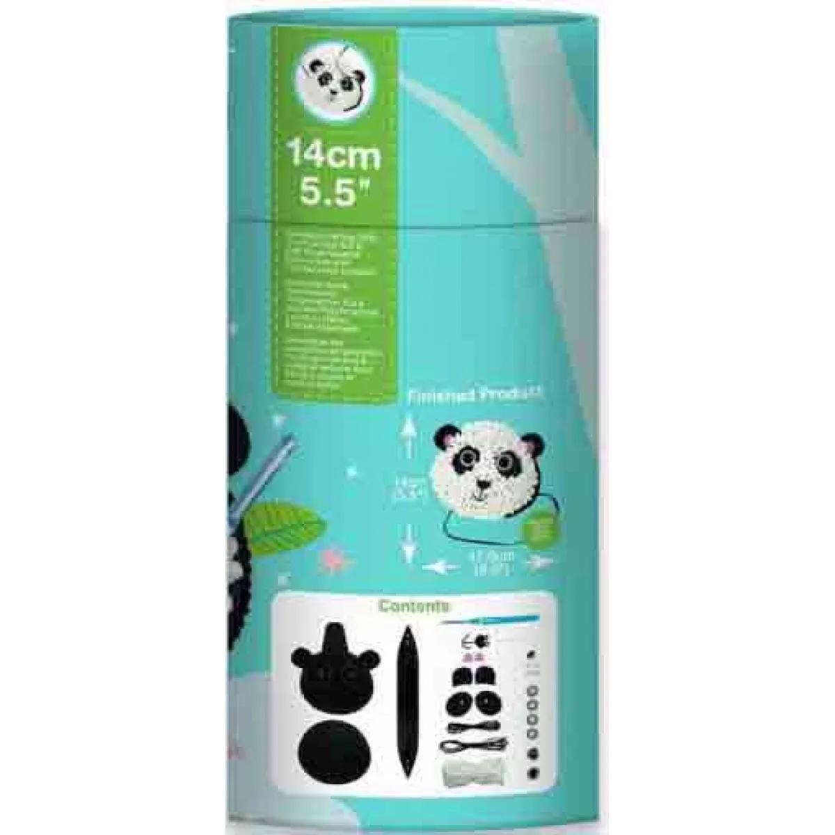 Kreativni set MOJA PRVA PLIŠANA TORBA - PANDA 