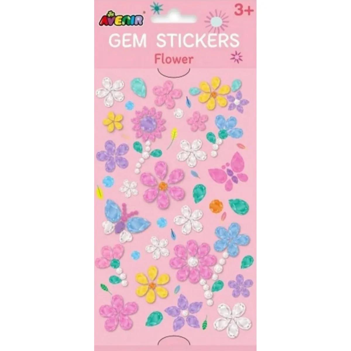 Set kristala za dekoraciju tela CVEĆE 