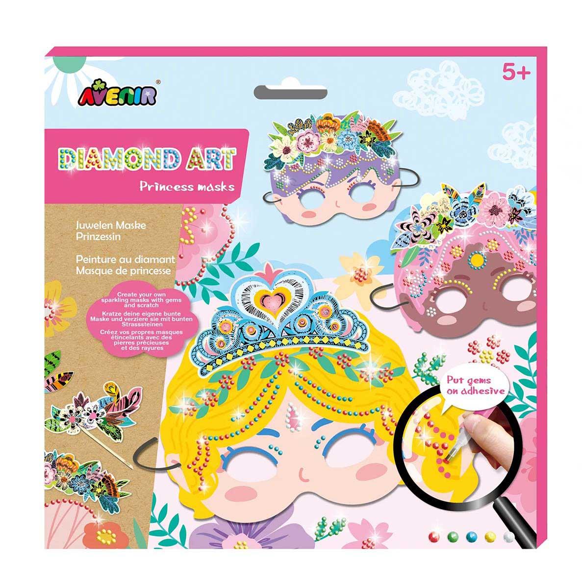 Kreativni set PRINCESS MASKS 