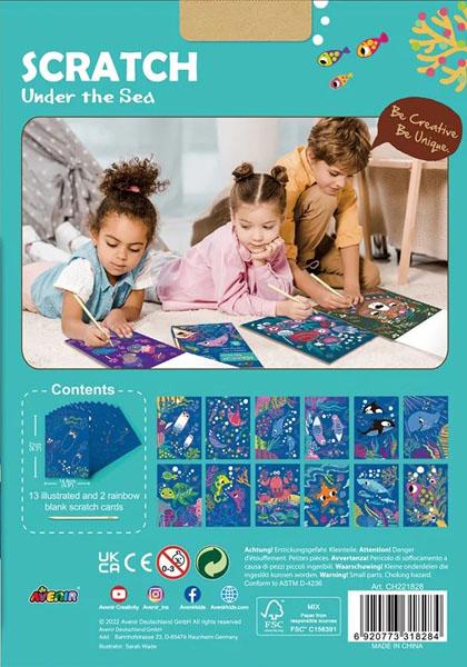 Kreativni set A5 SCRATCH BOOK - U MORU 