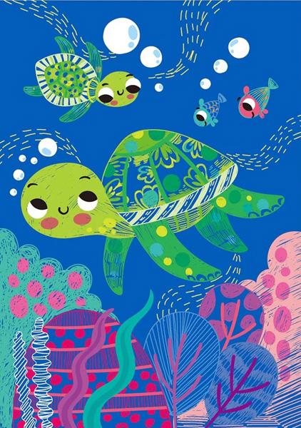 Kreativni set A5 SCRATCH BOOK - U MORU 