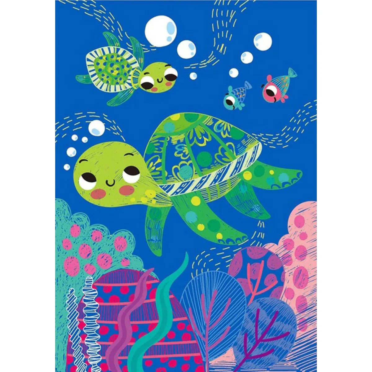 Kreativni set A5 SCRATCH BOOK - U MORU 