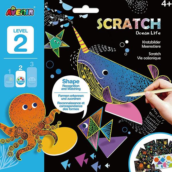 Kreativni set ŽIVOT U OKEANU - NIVO 2 