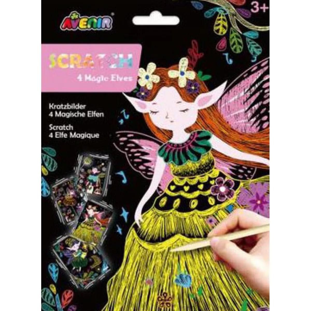 Kreativni set SCRATCH 4 MAGIC - VILENJACI 