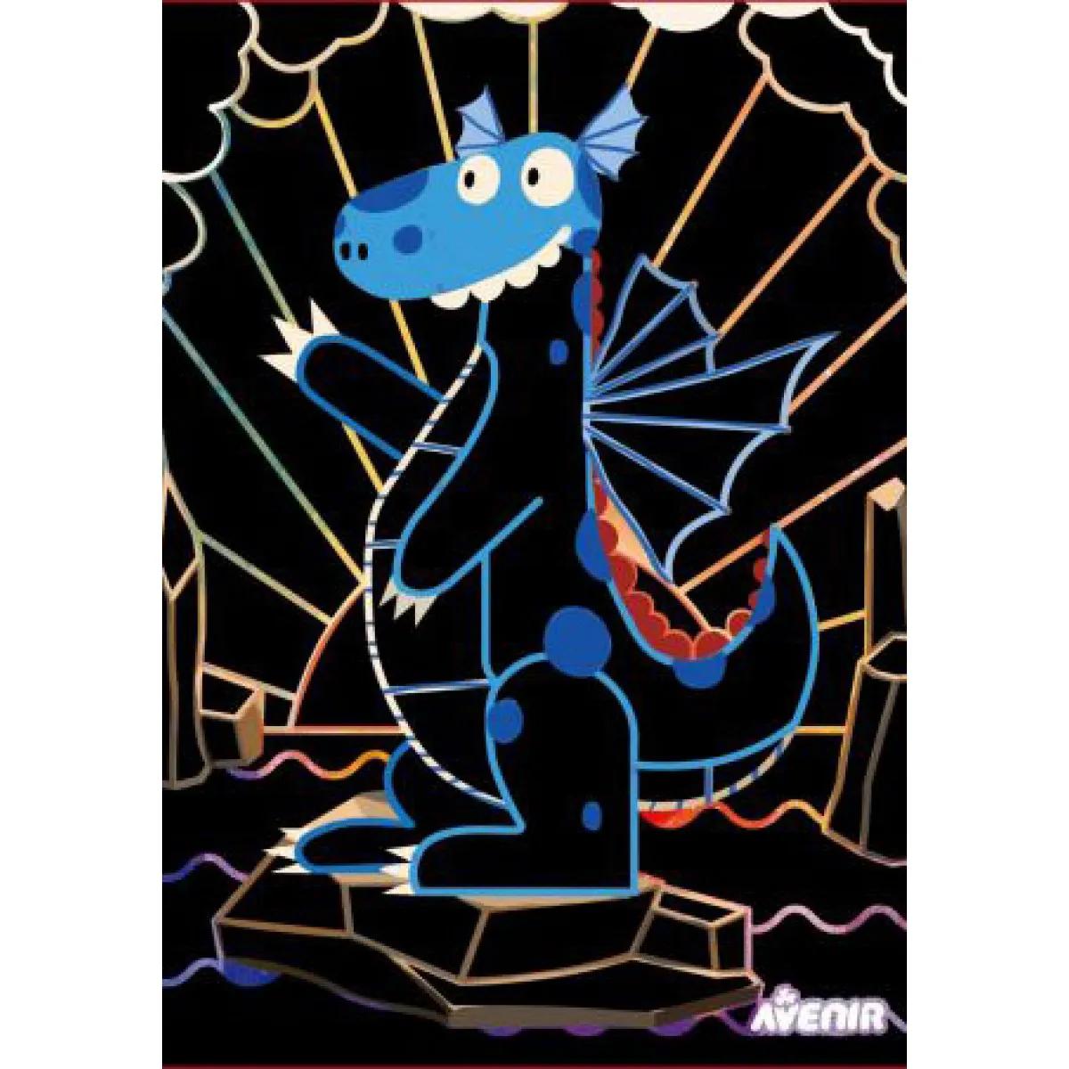 Kreativni set SCRATCH 4 MAGIC - ZMAJEVI 