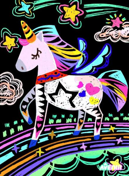 Kreativni set SCRATCH 4 MAGIC - JEDNOROZI 