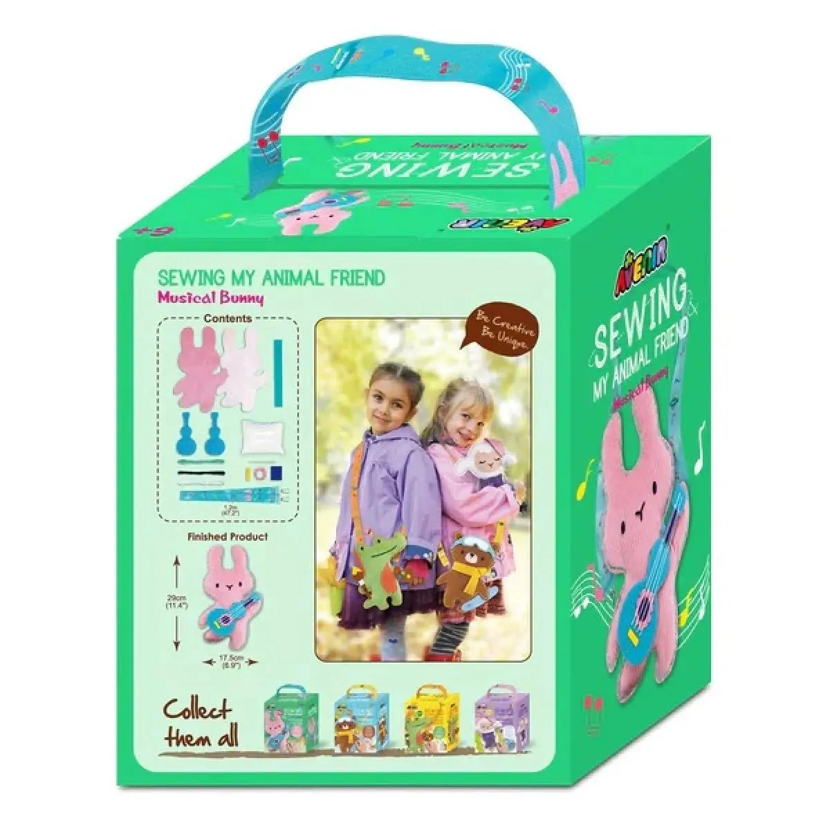 Kreativni set - šivenje MUSICAL BUNNY 