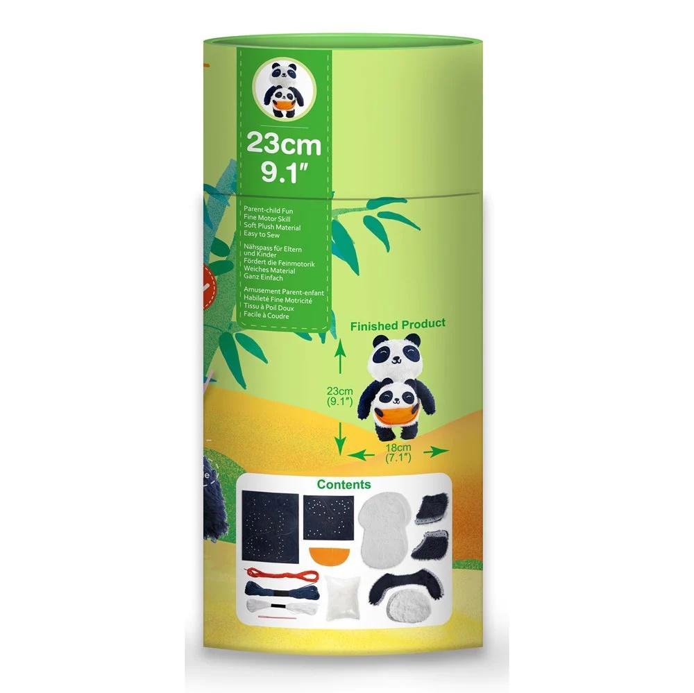 Kreativni set - šivenje MOM AND BABY PANDA 