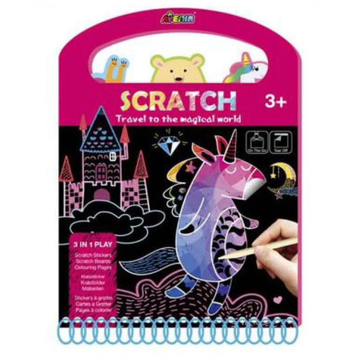 SCRATCH BOOK putovanje u svet magije 