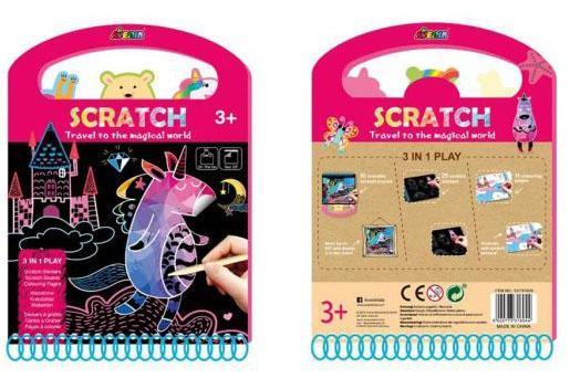 SCRATCH BOOK putovanje u svet magije 