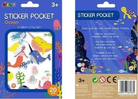 Set 20 stikera OKEAN 