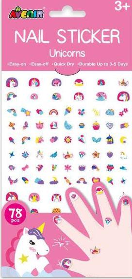 Stikeri za nokte JEDNOROZI 