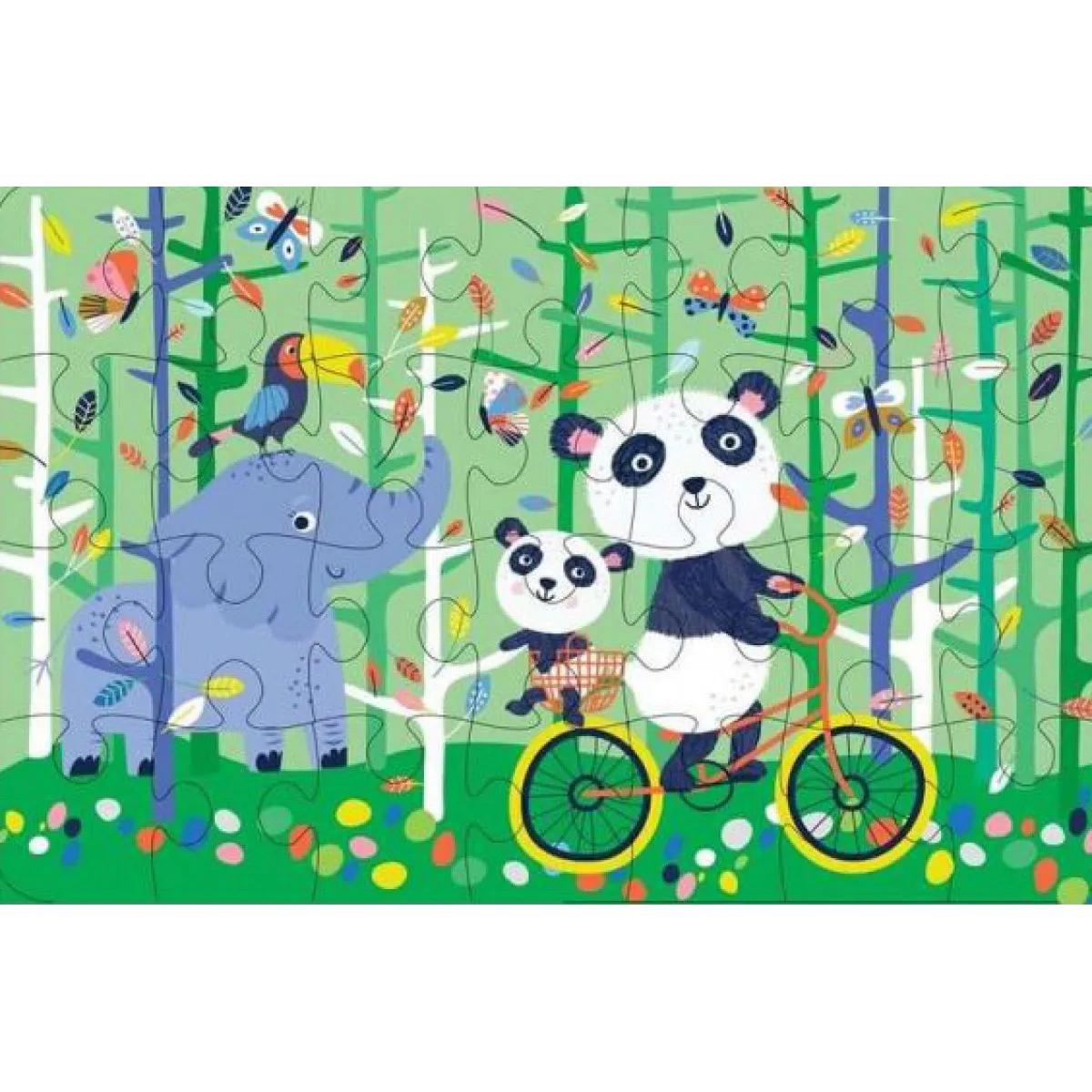Puzzle za decu PANDA -28kom 