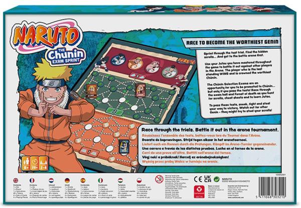 DRUŠTVENA IGRA CHUNIN EXAM SPRINT NARUTO 