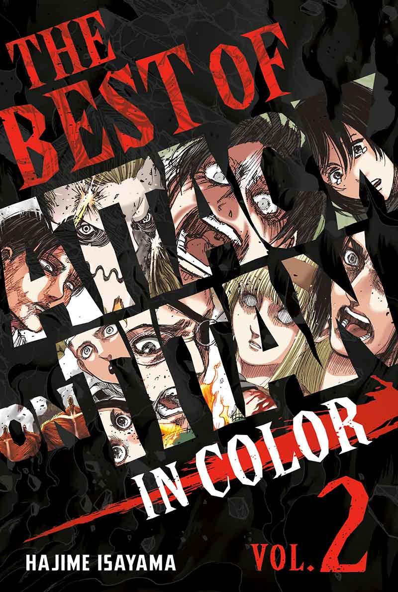 BEST OF ATTACK ON TITAN COLOR HC VOL 02 